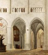 Interior of the Church of St Bavo at Haarlem Pieter Jansz Saenredam